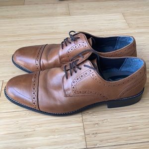 Nunn Bush brown dress shoes